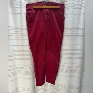 Abercrombie moto pants with side ankle zippers